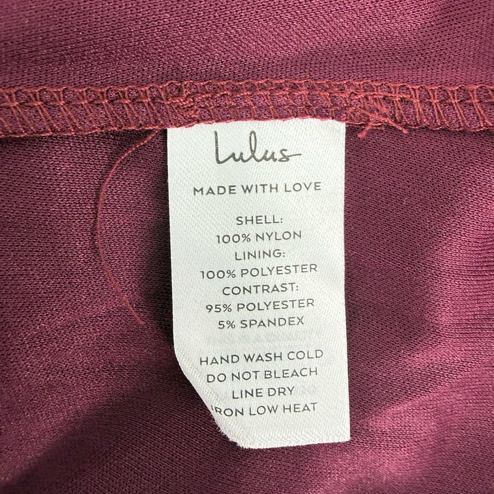 Lulus Unforgettable Poise Tulle‎ Bustier Tiered Maxi Dress, Plum Purple, XS, NWT - Picture 13 of 15